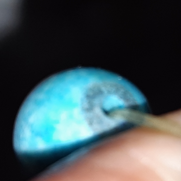 Turquoise Beaded Stretch Bracelet - Picture 4 of 5